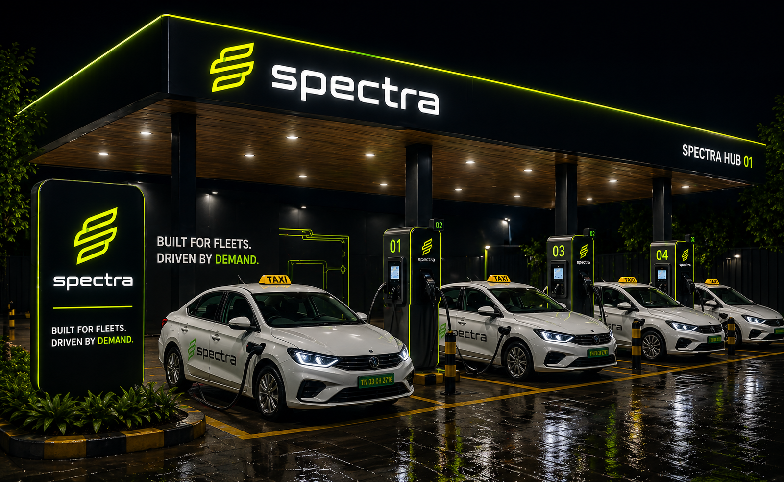 Spectra charging corridor